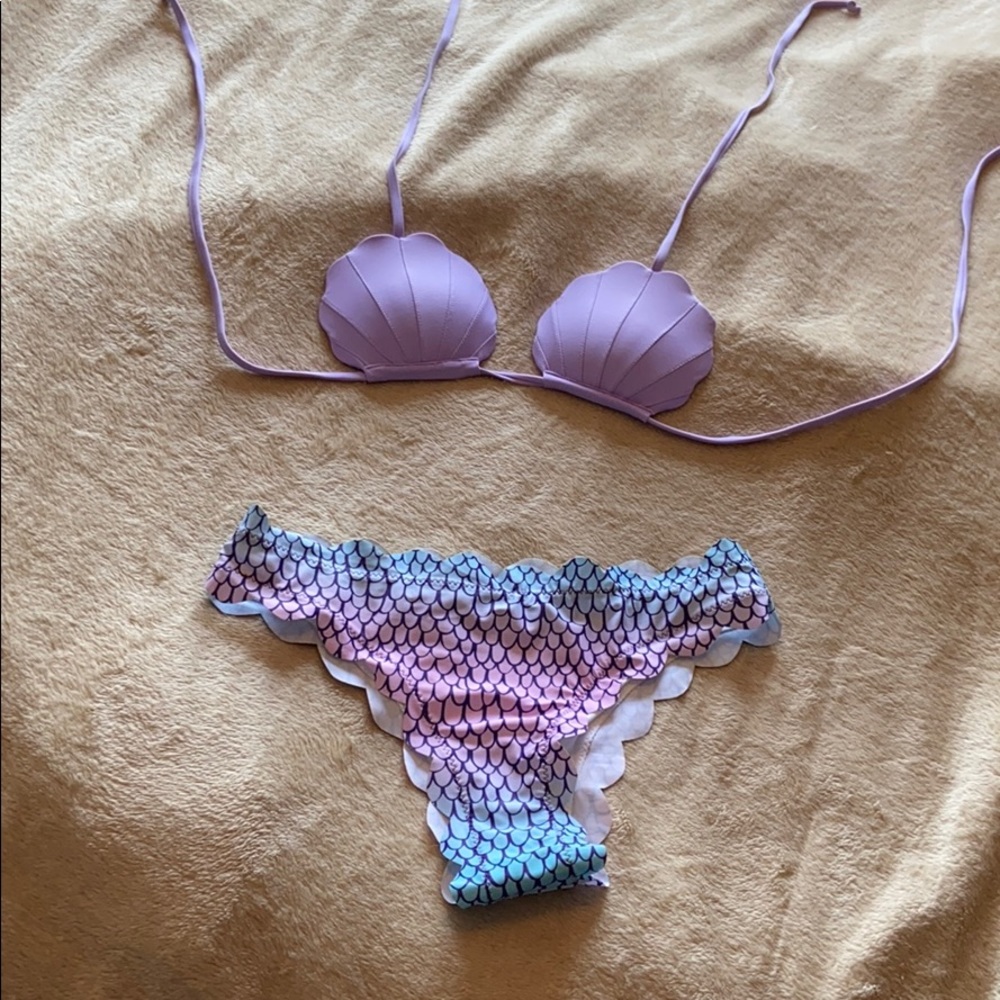 Mermaid bikini brand new with hygiene liner